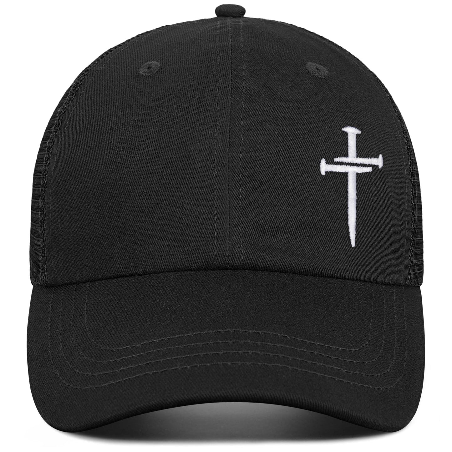 🔥LAST DAY 50% OFF - ✝️Adjustable Jesus 3 Nail Cross Hat🎁Free Shipping!