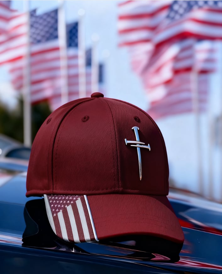 🔥LAST DAY 50% OFF - ✝️Adjustable Jesus 3 Nail Cross Hat🎁Free Shipping!